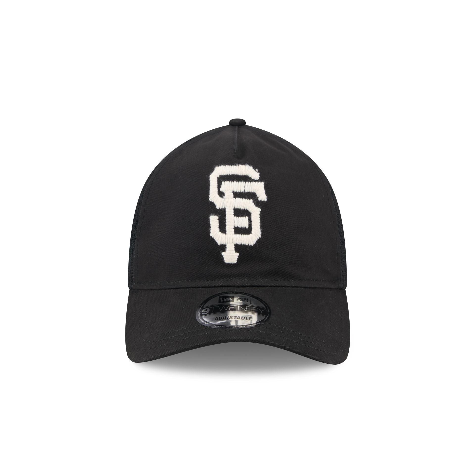 San Francisco Giants Embroidered Mesh 9TWENTY A-Frame Adjustable Hat