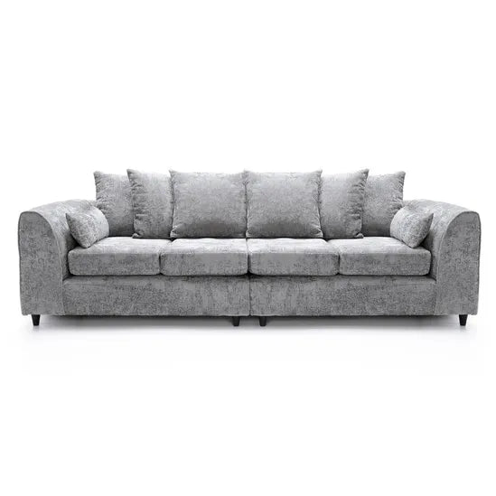 Light Grey 4-Seater Couch for Cozy Living Rooms