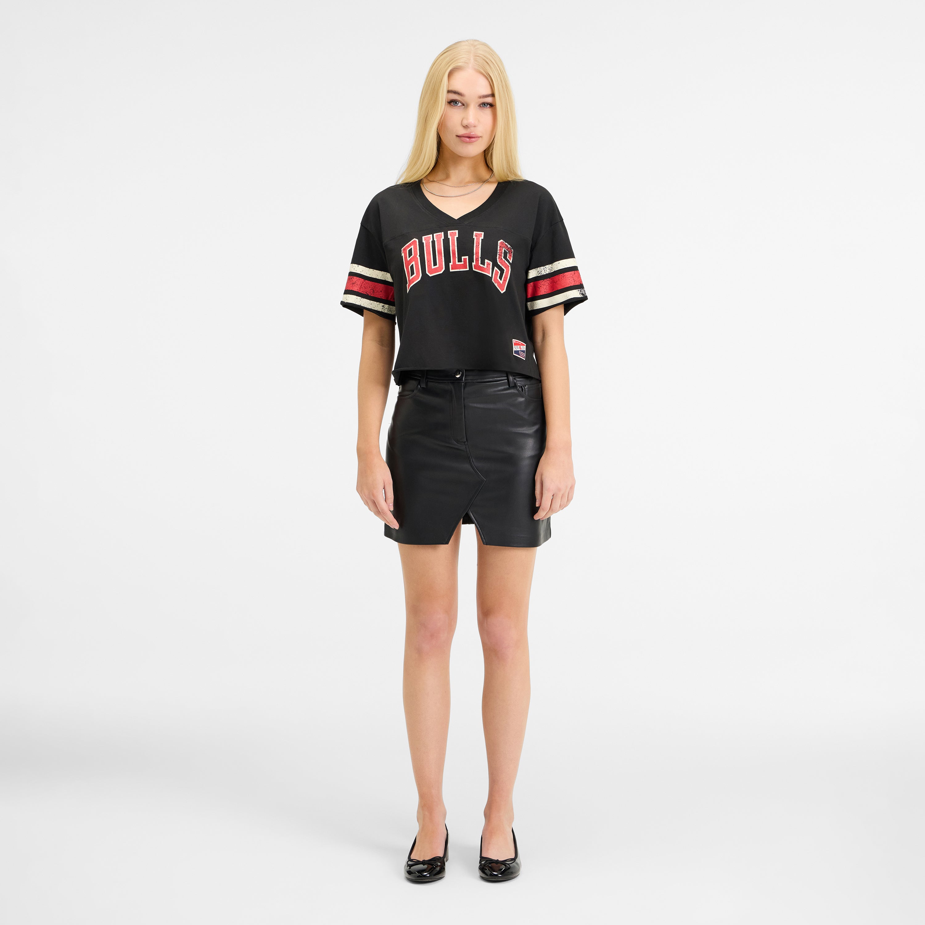 San Francisco Giants Throwback Cropped Women's T-Shirt