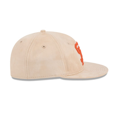 San Francisco Giants Stone Suede Retro Crown 9FIFTY Snapback Hat