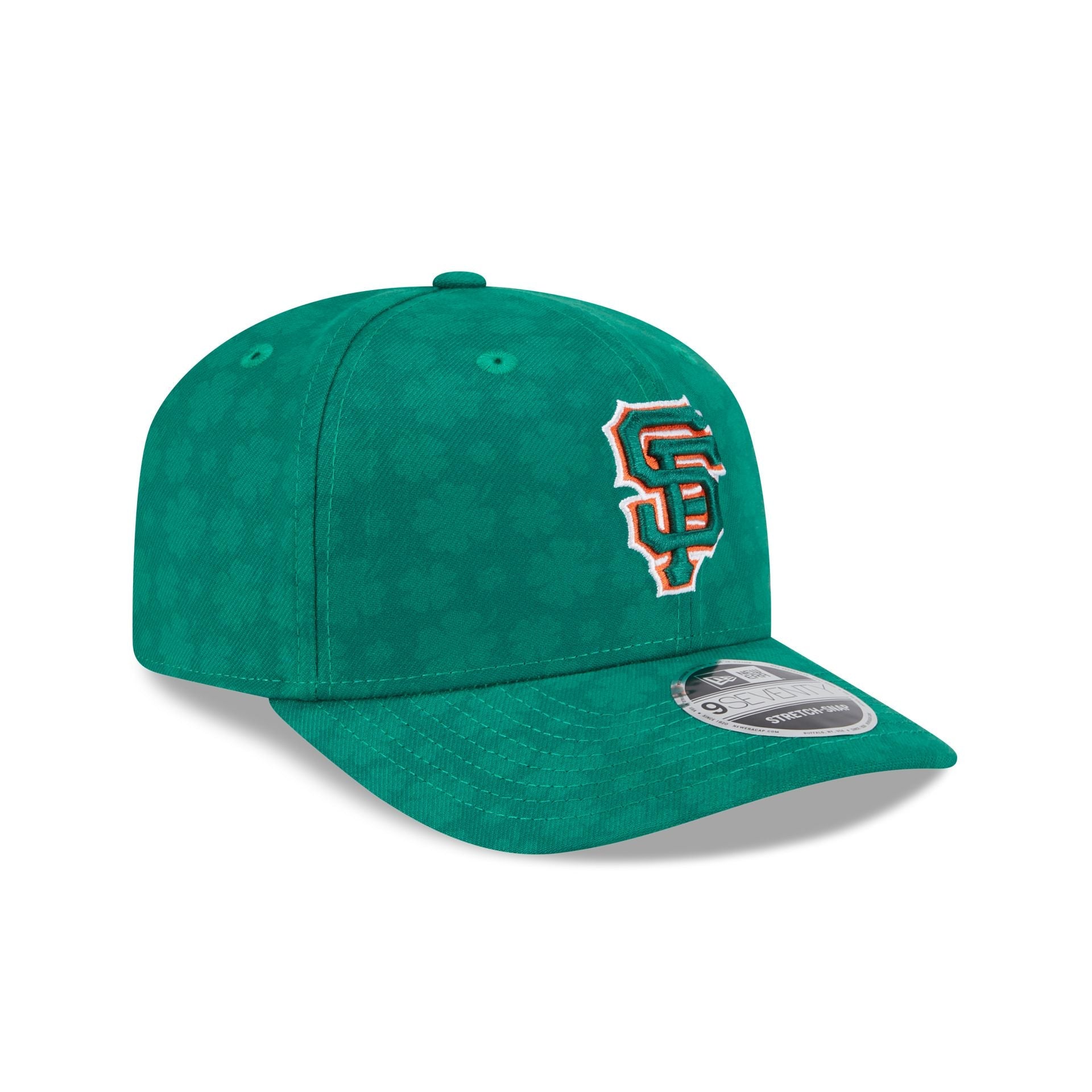 San Francisco Giants St. Patrick's Day 2025 9SEVENTY Stretch-Snap Hat