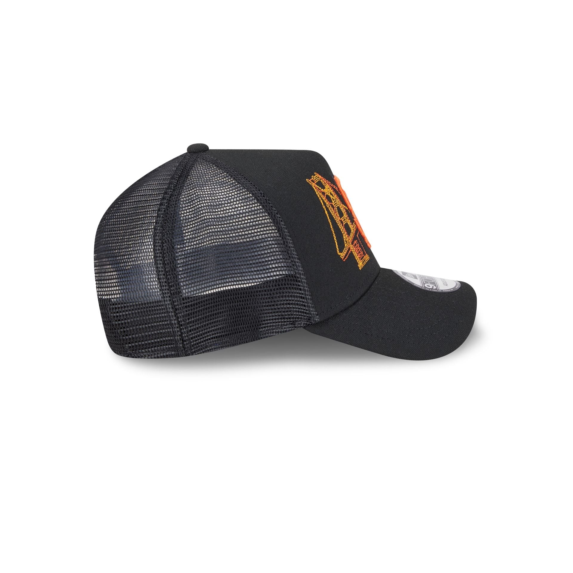 San Francisco Giants State Stitch 9FORTY A-Frame Trucker Hat