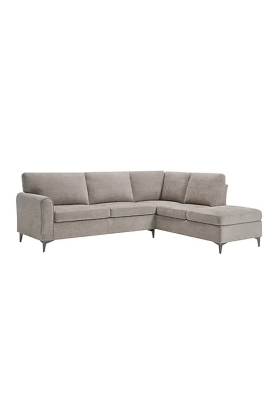 Stylish Light Sand Roma Corner Sofa – Perfect for Any Room