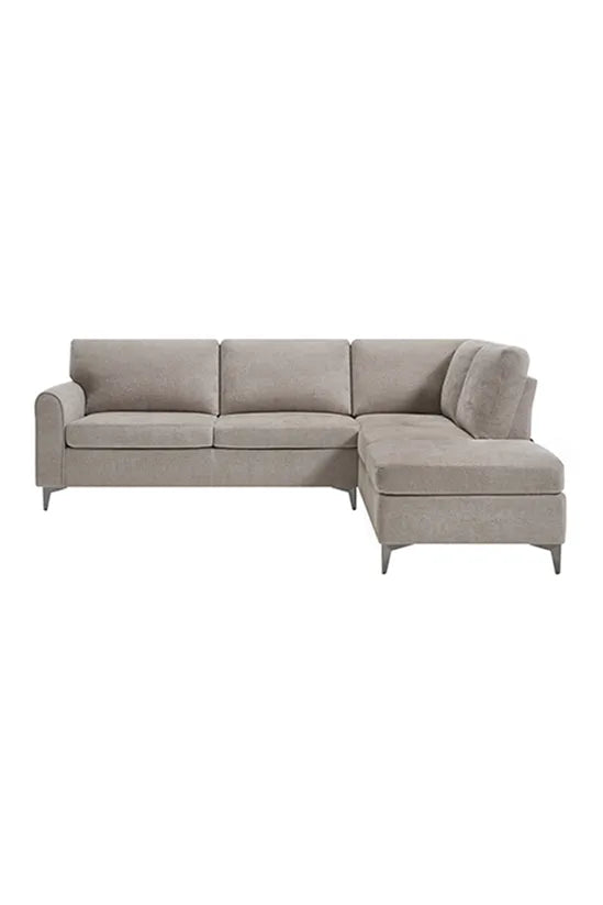 Stylish Light Sand Roma Corner Sofa – Perfect for Any Room