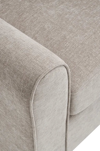Stylish Light Sand Roma Corner Sofa – Perfect for Any Room